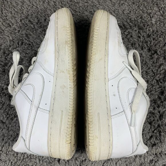 Nike Air Force 1 Triple White Kids Youth Size 5Y - Picture 4 of 8